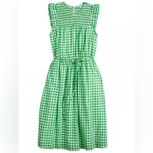 Draper James Smocked Gingham Dress